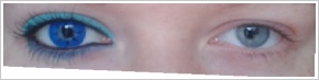 ColourVUE Crazy Lens / Blue star - 