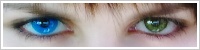 ColourVUE Crazy Lens / Blue star -