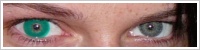 ColourVUE Crazy Lens / Emerald green -